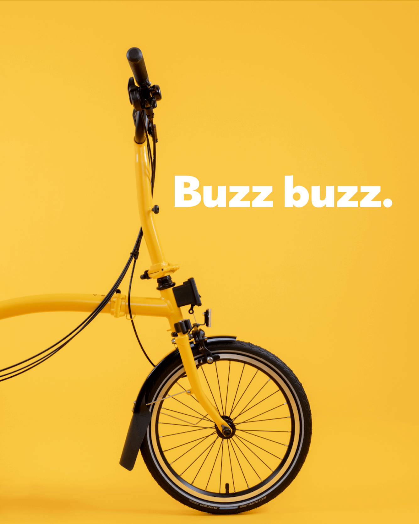 BUZZ BUZZ Brompton Bumblee Yellow has Arrived